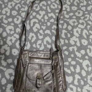 Angel Kiss Metallic Crossbody Bag